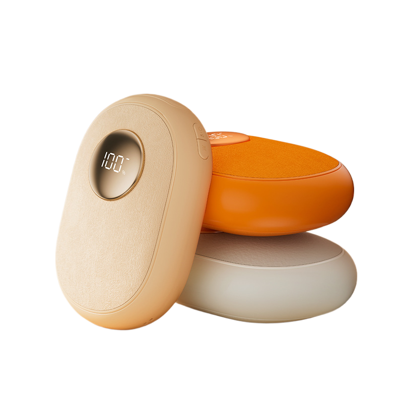 Digital display hand warmer