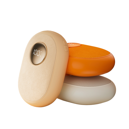 Digital display hand warmer